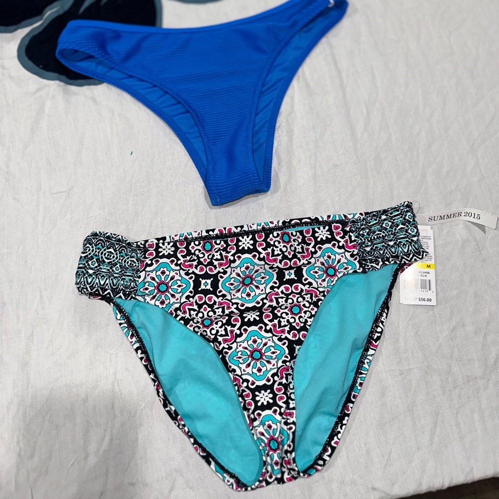 Kenneth Cole Bikini Swimwear for Women and thong blue cupshe